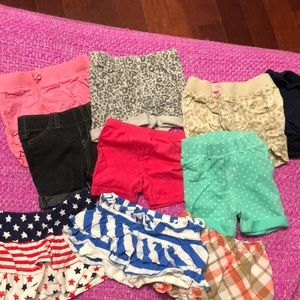 Lot of 12 Month Shorts/Bloomers/Skirts